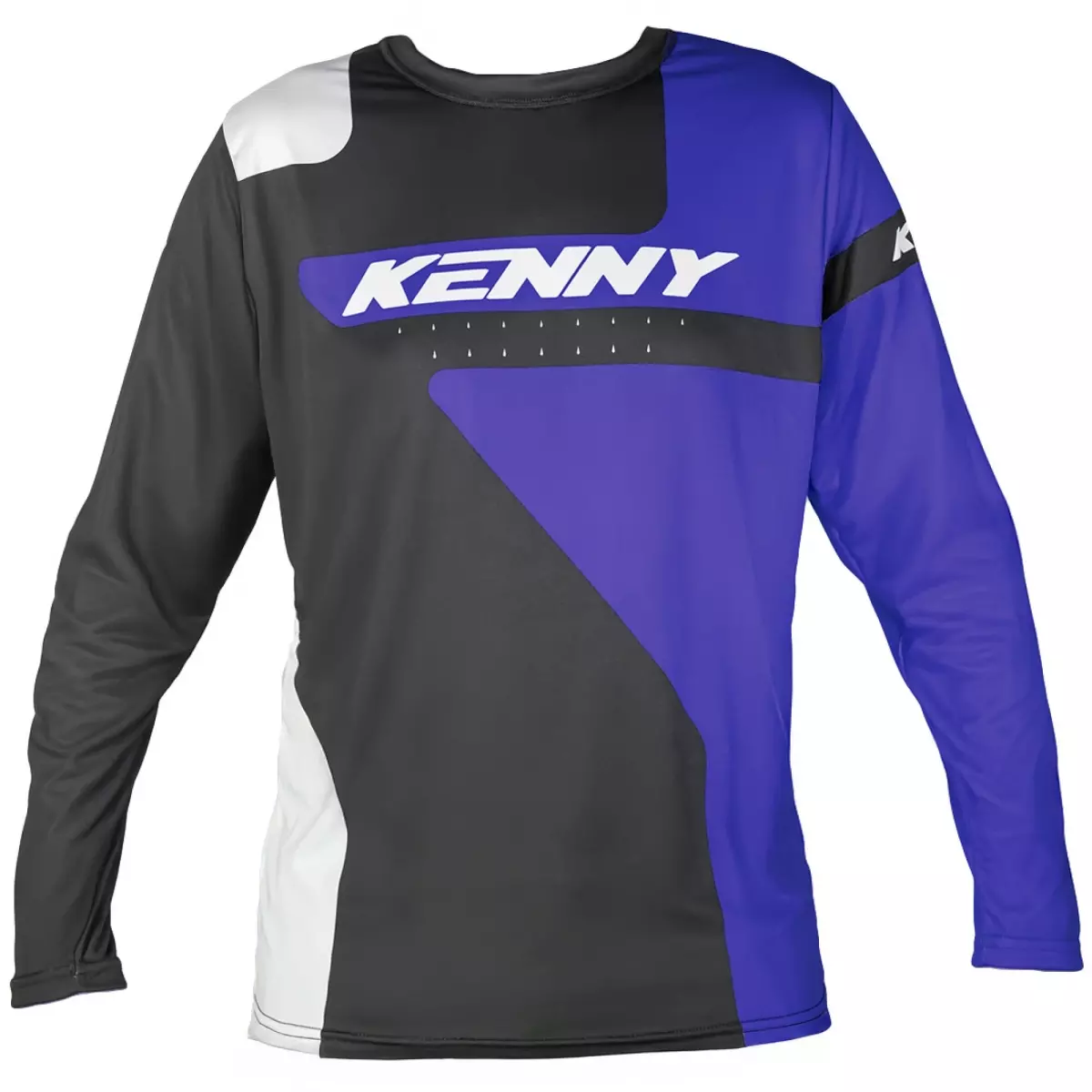 Maillot Cross Kenny Raptor Bleu Noir