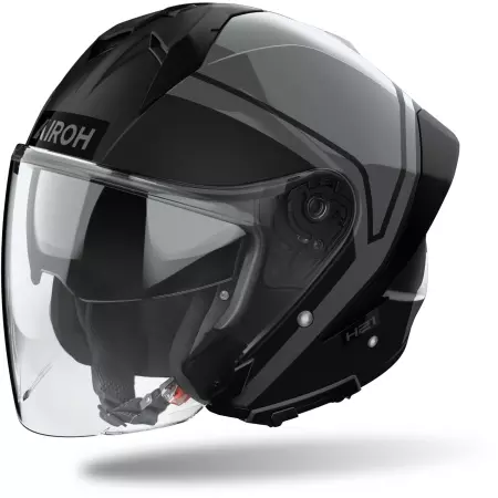 Casque Airoh H 21 Square Noir Mat/Brillant