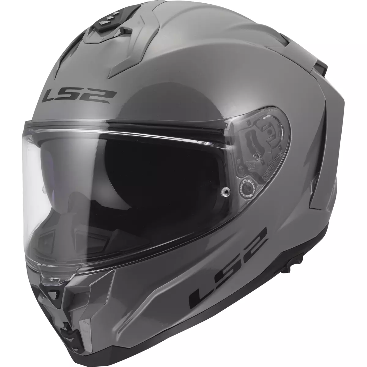 Casque LS2 FF817 Challenger II Solid Gris Nardo