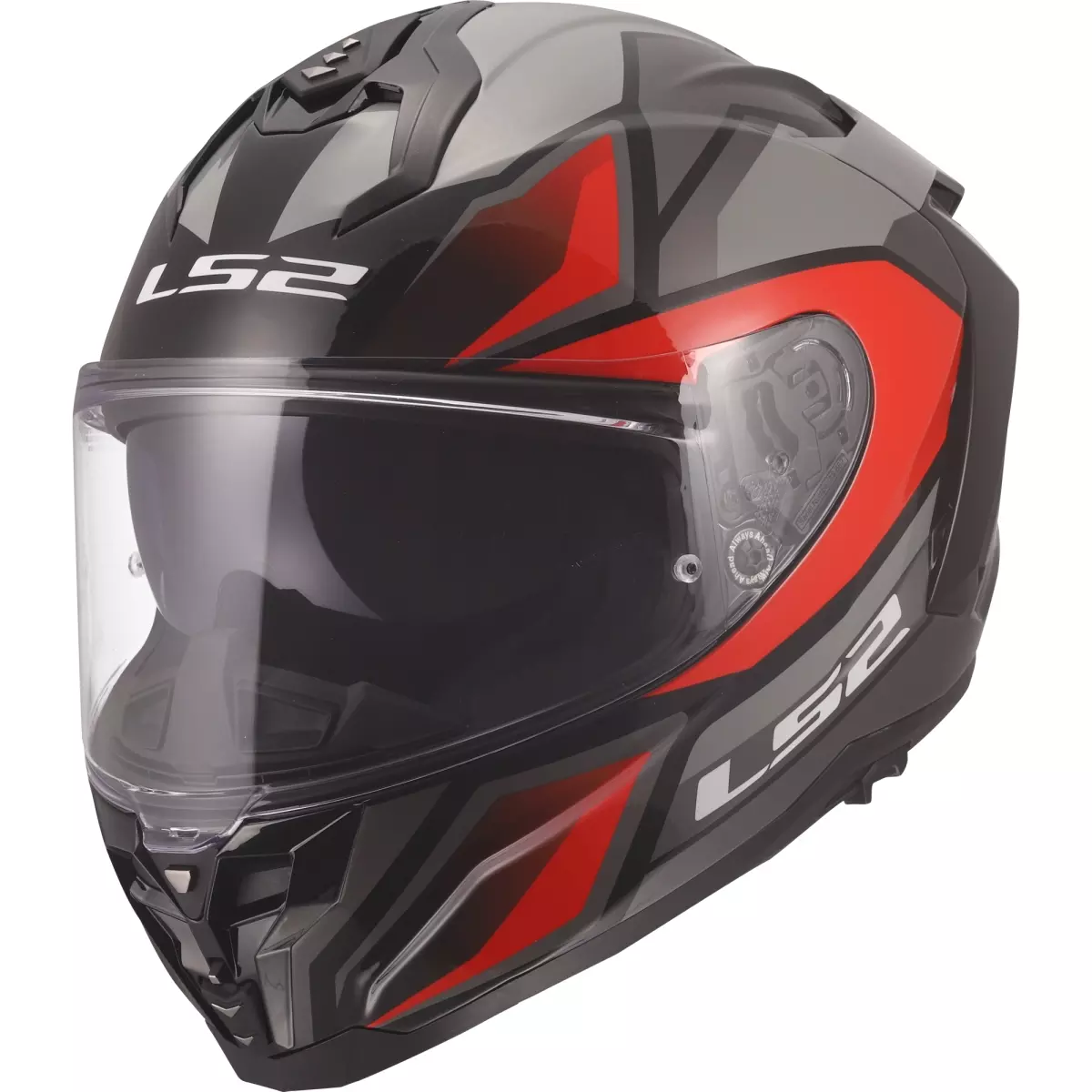 Casque LS2 FF817 Challenger II Viper Gris Rouge