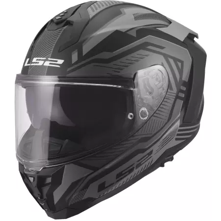 Casque LS2 FF817 Challenger II Dravix Gris