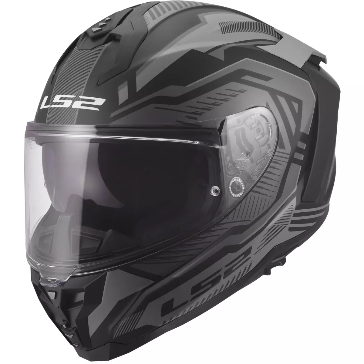 Casque LS2 FF817 Challenger II Dravix Gris