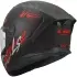 Casque LS2 FF820 Rapid III Kaiju II Noir Rouge Blanc
