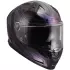 Casque LS2 FF811 Vector II Carbone Savage Noir Violet