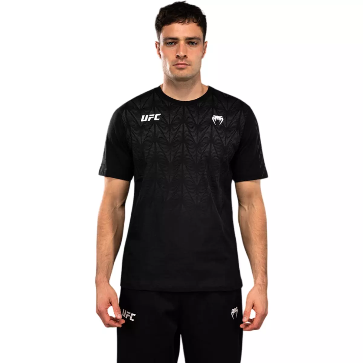 T-shirt Venum UFC Zenith Replica Noir Blanc