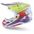 Casque Cross Alpinestars SM7 Fuse Blanc Jaune Violet