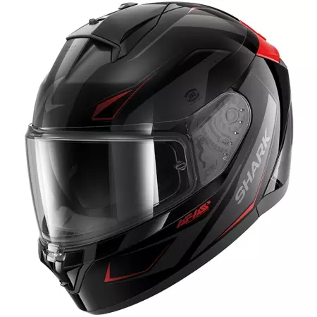 Casque Shark Ridill 2 Mekarium Noir Anthracite Rouge