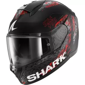 Casque Shark Ridill 2 Speed-Vib Noir Anthracite Rouge Mat