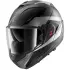 Casque Shark Oxo Mekarium Anthracite Chrome Noir Mat