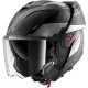 Casque Shark Oxo Mekarium Anthracite Chrome Noir Mat