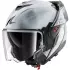 Casque Shark Oxo Speed-Tech Argent Blanc Noir