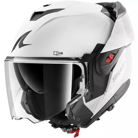 Casque Shark Oxo SP Lyne Blanc Argent