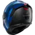 Casque Shark Spartan GT Pro Carbon Mekarium Carbone Bleu Orange