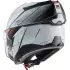 Casque Shark Oxo Speed-Tech Argent Blanc Noir