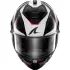 Casque Shark Spartan GT Pro Carbon Mekarium Carbone Argent Rouge