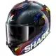 Casque Shark Spartan GT Pro Carbon Speed-Vib Carbon Bleu Rouge