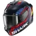 Casque Shark D-Skwal 3 Speed-Vib Bleu Rouge Bleu