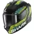 Casque Shark D-Skwal 3 Speed-Vib Noir Vert Bleu Mat