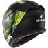 Casque Shark D-Skwal 3 Speed-Vib Noir Vert Bleu Mat