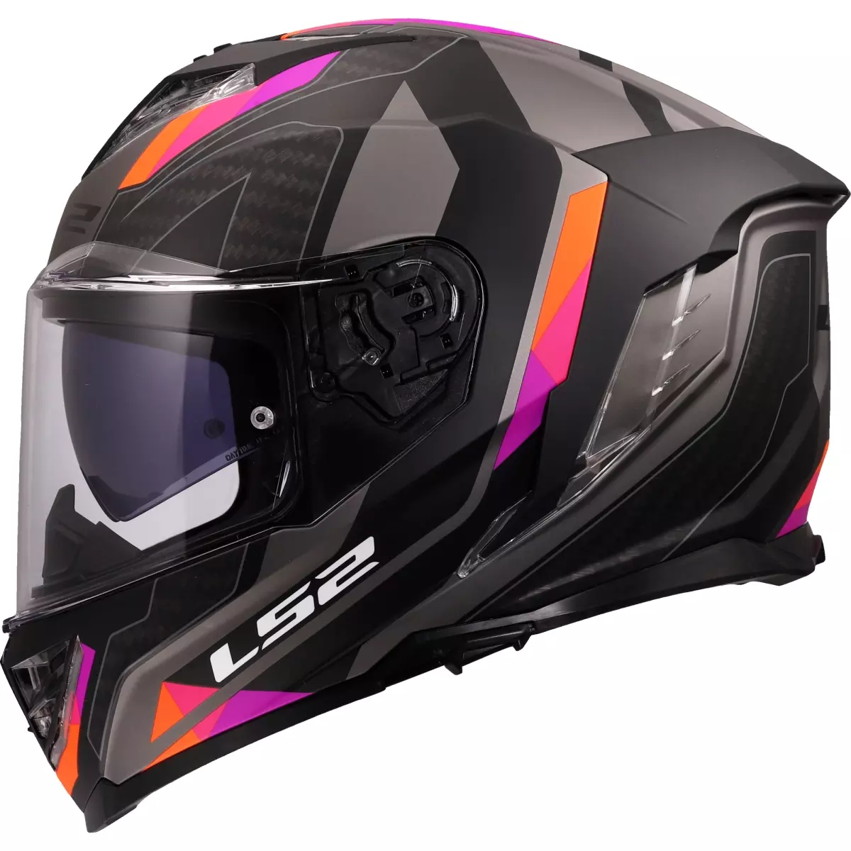 Casque LS2 FF818 Storm III Sporty Gris Violet