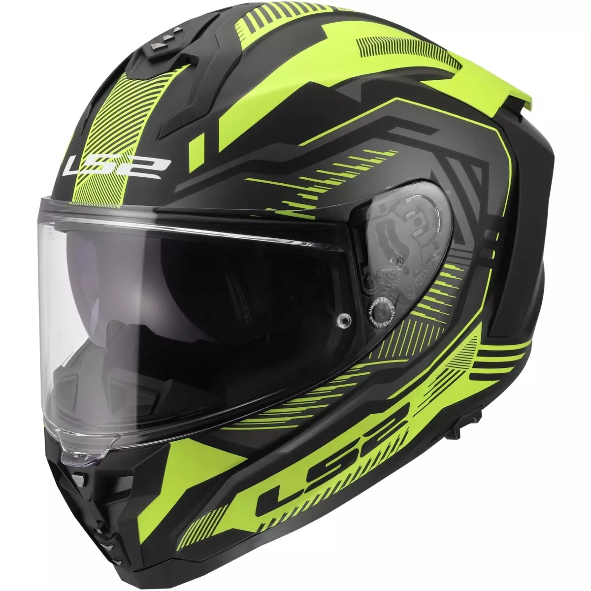 Casque LS2 FF817 Challenger II Dravix H-V Jaune