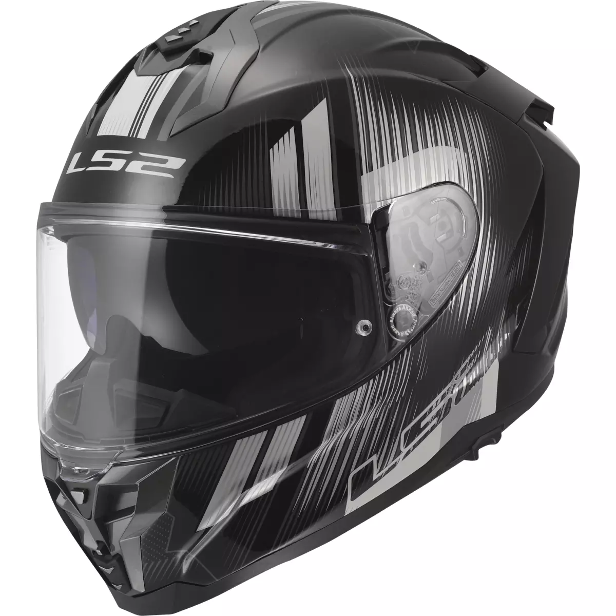 Casque LS2 FF817 Challenger II Nitro Noir Gris