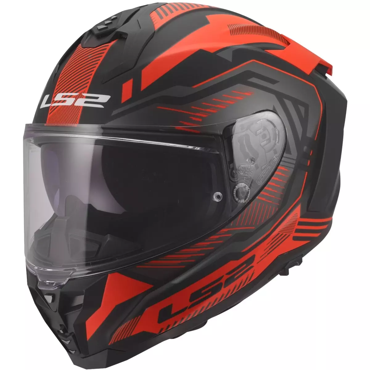 Casque LS2 FF817 Challenger II Dravix Rouge