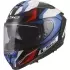 Casque LS2 FF817 Challenger II Viper Blanc Bleu Rouge