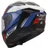 Casque LS2 FF817 Challenger II Viper Blanc Bleu Rouge