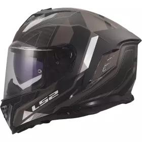 Casque LS2 FF818 Storm III Sporty Noir Gris