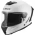 Casque LS2 FF820 Rapid III Solid Blanc
