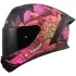 Casque LS2 FF820 Rapid III Poppies II Noir Rose