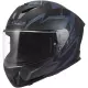Casque LS2 FF820 Rapid III Xtrem Noir Bleu Petrol