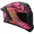 Casque LS2 FF820 Rapid III Poppies II Noir Rose