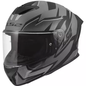 Casque LS2 FF820 Rapid III Xtrem Noir Gris