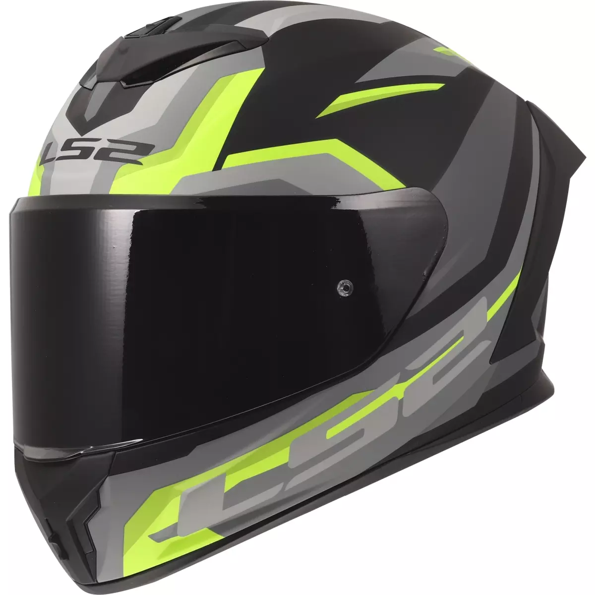 Casque LS2 FF820 Rapid III Hyper Noir H-V Jaune