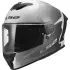 Casque LS2 FF820 Rapid III Flow Blanc Gris