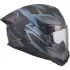 Casque LS2 FF820 Rapid III Xtrem Noir Bleu Petrol