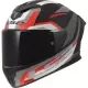 Casque LS2 FF820 Rapid III Hyper Noir Rouge