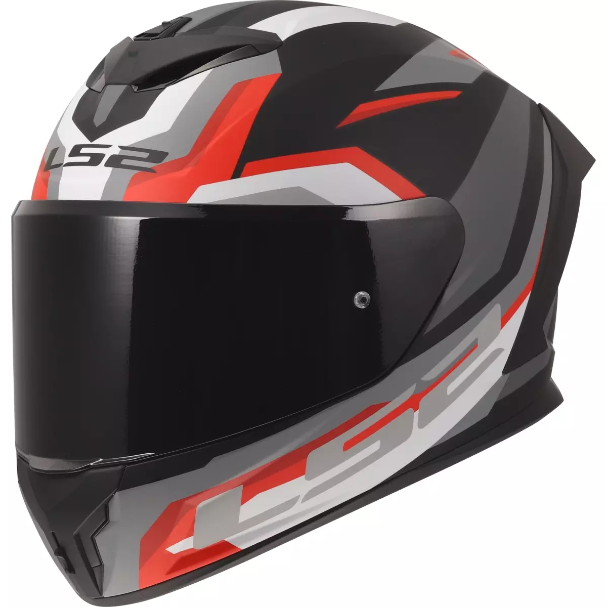Casque LS2 FF820 Rapid III Hyper Noir Rouge