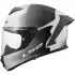 Casque LS2 FF820 Rapid III Flow Blanc Gris