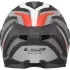 Casque LS2 FF820 Rapid III Hyper Noir Rouge