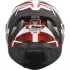 Casque LS2 FF820 Rapid III Xtrem Blanc Noir Rouge