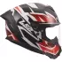 Casque LS2 FF820 Rapid III Xtrem Blanc Noir Rouge