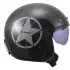 Casque LS2 OF601 Bob II Carbone Star Gris