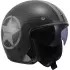 Casque LS2 OF601 Bob II Carbone Star Gris