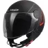 Casque LS2 OF558 Sphere Lux II Minim Noir Rouge