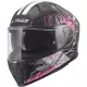 Casque LS2 FF811 Vector II Darflo Noir Rose