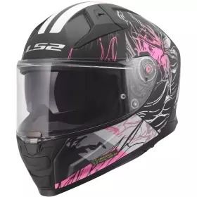 Casque LS2 FF811 Vector II Darflo Noir Rose