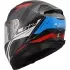 Casque LS2 FF811 Vector II Carbone Savage Blanc Bleu Rouge